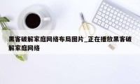 黑客破解家庭网络布局图片_正在播放黑客破解家庭网络